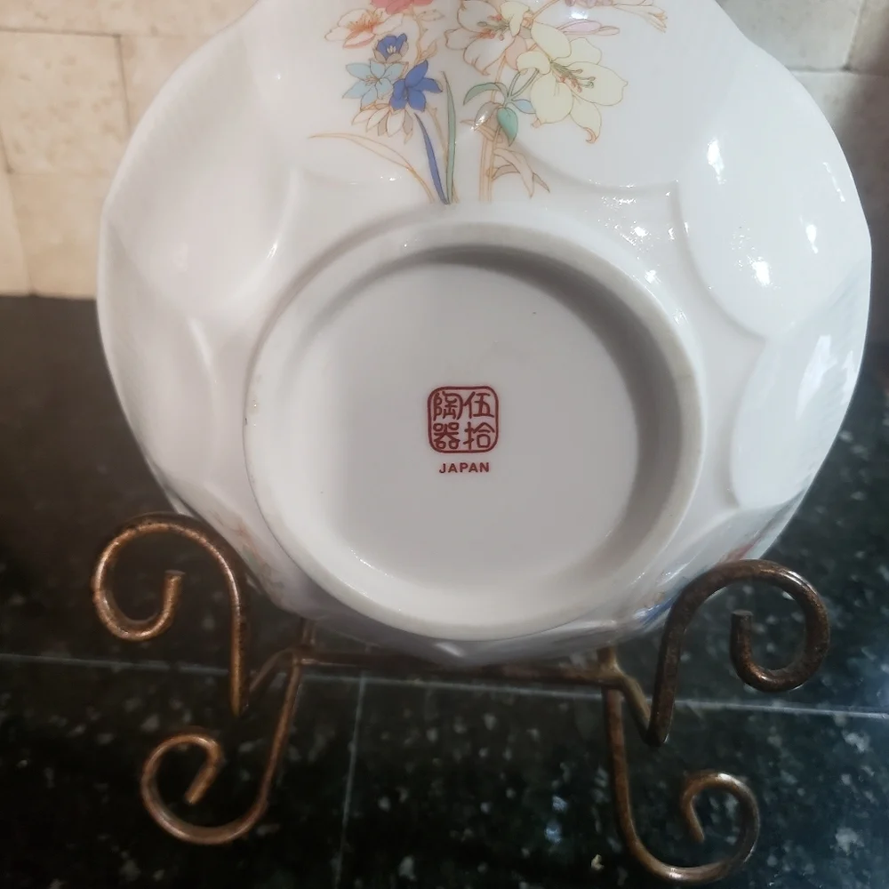 Japanese whiteLotus bowl.